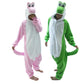 Colorful Yoshi Onesies Kigurumi Pajamas for Adult Unisex Fleece Pyjama Christmas Halloween Cosplay Cos Women Sleepwear Outfits