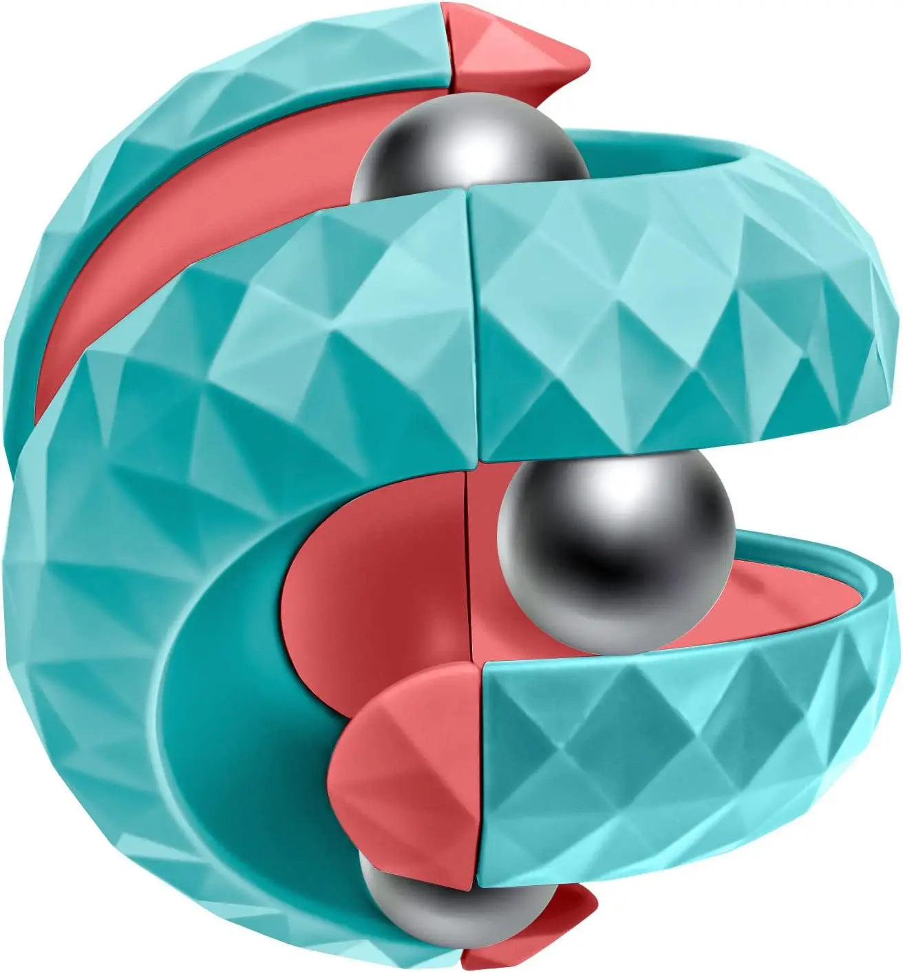 Track ball decompression toy creative toy for children with autism track ball cube anti pressure sensory toy infinite flip