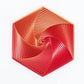 3D Printing Fractal Fidget Hexagon Stress Relief Artifacts Venting Toys For Children and Adults with Irritability and Depression