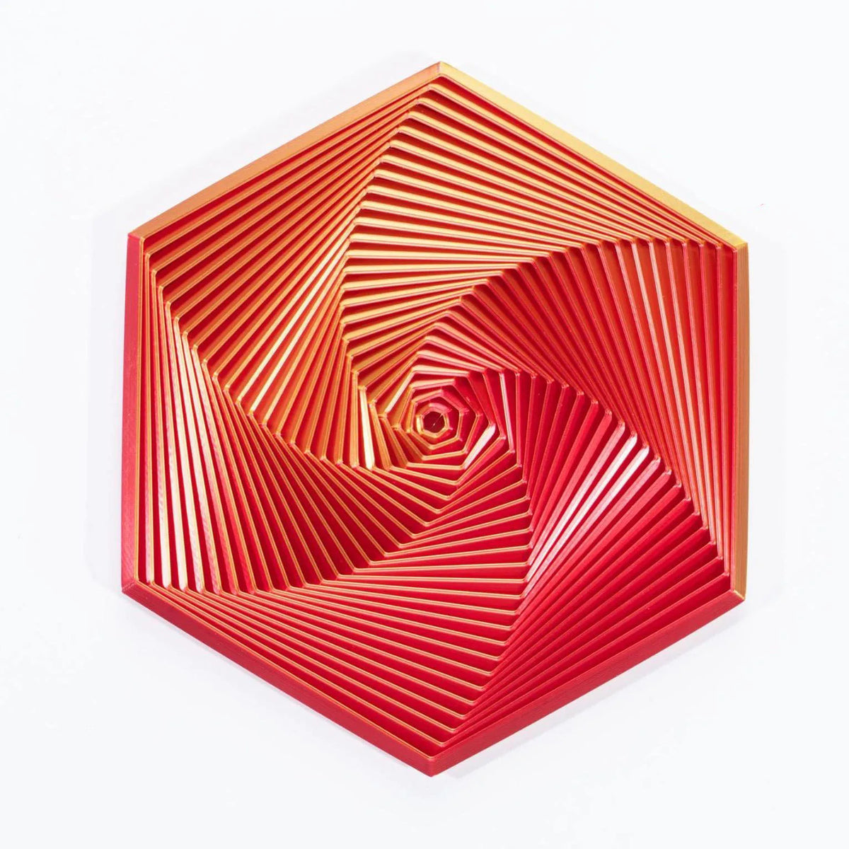 3D Printing Fractal Fidget Hexagon Stress Relief Artifacts Venting Toys For Children and Adults with Irritability and Depression