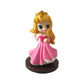 5-8cm kawaii capsule toy set of 8 pieces/group cute Q-version series mini figurine Bell long haired princess mermaid girl gift m