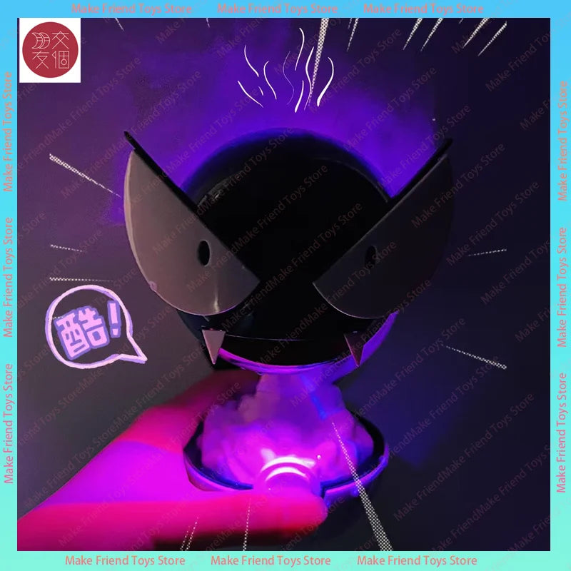 Rechargeable Gastly Luminous Humidifier Gastly Purple‑LED Mist Humidifier Haunted Gastly Humidifier Purple Mist Christmas gifts
