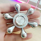 Mini EDC Gear Alloy Spinner Sprockets Gear Chain Gyro Delicateness Fidget Decompression Ring Toy Stress Relief Toys