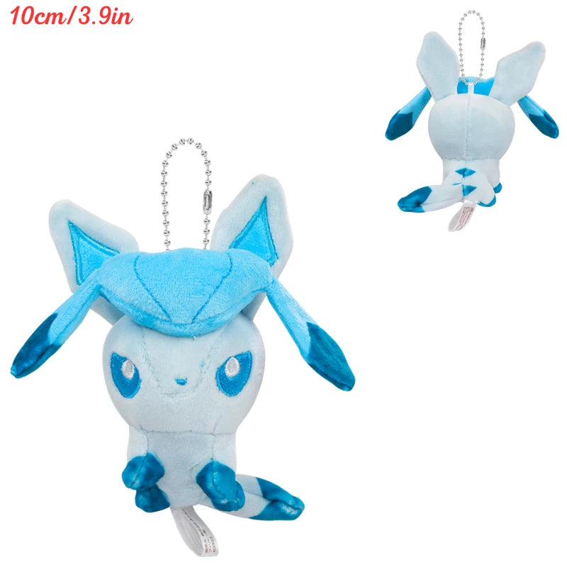Pokemon Eevee Umbreon Sylveon Espeon Vaporeon Plush Toys Keychain Gengar Duskull Haunter Flareon Stuffed Peluche Doll Gifts Kids