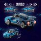 NEW DIY Four Grid Formula Racers Racing Car Pull Back Speed Vehicle Building Blocks Kit Boys Bricks Movie Model  Toy City Ideas