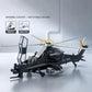 1/72 Creative Military Series AH-64/EC-665/Z-10 Helicopter Building Blocks Model Fiery Thunderbolt DIY Decor Toys For Xmas Gifts