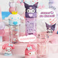 500ml Kawaii Sanrio Dolls Transparent Cup Cartoon Hello Kitty Kuromi Cinnamoroll Melody Plastic Water Bottle Gifts