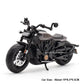 1:12 Sportster Model Toy Motorcycles Alloy Diecast Nijia ZX-6R Motorbikes Sound Light Shock Absorption Rubber Tires Kids Gift