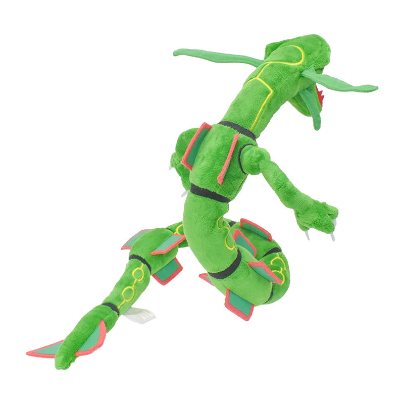 Rayquaza Dragon Green Cotton Soft Stuffed Anime Collectible Plush Toys Gift for Kid 30 Inch