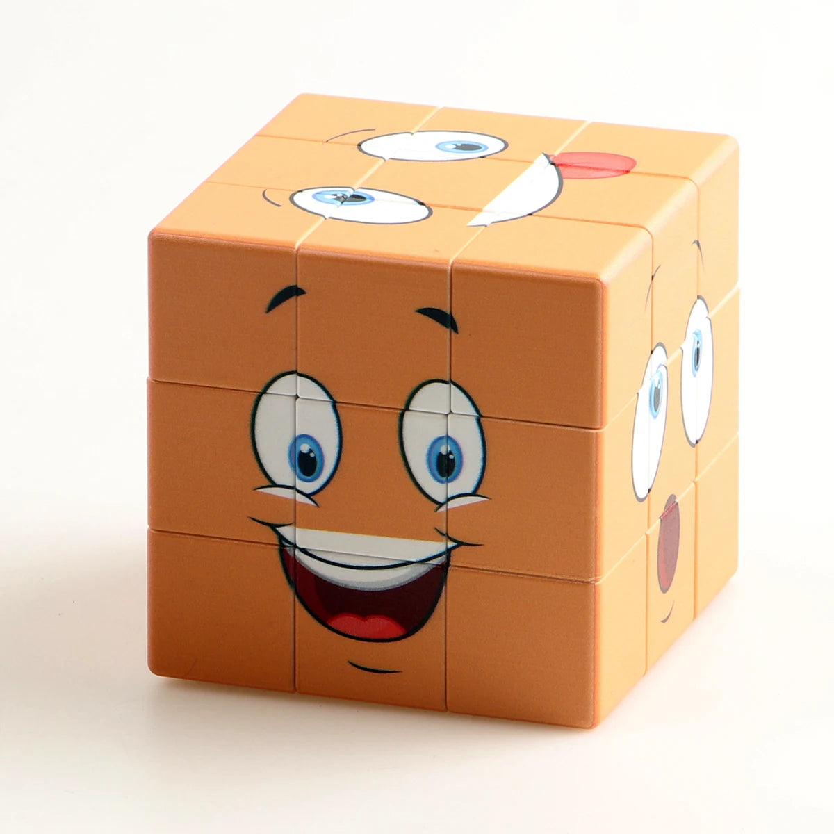 Magic Cube 3x3x3 Cartoon Alien dollar graffiti UV Fun Stress Relief Puzzle Professional Smooth Speed Game Children's Toys Gifts