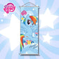 My Little Pony Hanging Paintings Cartoon Pinkie Pie Poster Holiday Decoration Anime Merchandise Long Scroll Festival Gift