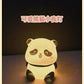 Panda Tap Night Light Soft Ambient Bedroom Lamp Sitting Prone Ornament Eye Friendly Sleep Aid Kawaii Decoration Holiday Gift