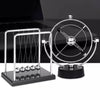 Rotation Perpetual Motion Newton Pendulum Balance Ball 24.5cm 9.65in 11cm 4.33in Physics Tumbler Home Desk Decorations Toy Gift