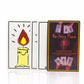 1 Set Relighting Candles Magic Cards Magic Tricks Magic Props Amazing New Magic Toy Funny Toys