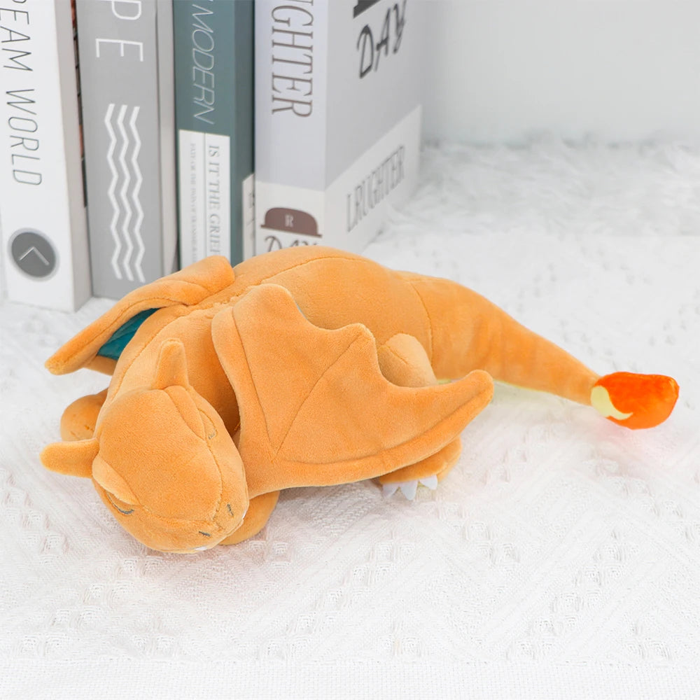 Sleeping  Pokemon Plush Gengar Charizard Sylveon Sprigatito Pamo Fuecoco Stuffed Doll Peluche Toy Gift 18-27cm Length