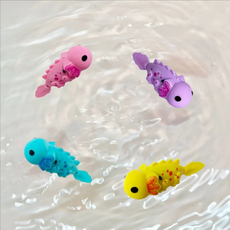 Inductive Luminescent Swinging Bath Play With Water Automatic Swimming Electric Simulation Small Fish