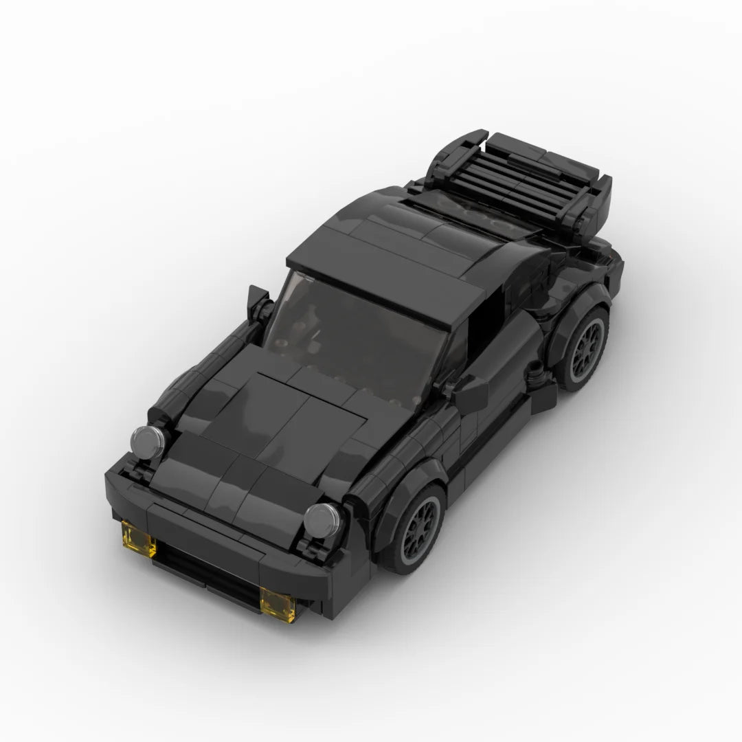 MOC-Black Bird (930)Turbo racing sports car Vehicle Racer Building Blocks Brick Creative Garage Toys