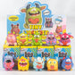 12pcs/Set Simulation Food Squishy Hamburger Fries Capybara Axolotl Squeeze Toy Stress Relief Decompression Toys