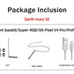 Darth Maul SNV4 2pcs Handle+Blade JEDI 27sound Double Lightsaber Toys Metal Hilt Light Smooth Swing Proffie TXQSABER