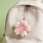 2026 New Sakura Healing Plush Doll Keychain Cute Girl Pendant Bag Decoration Fashion Lovely Gift for Girlfriend Ladies Friend