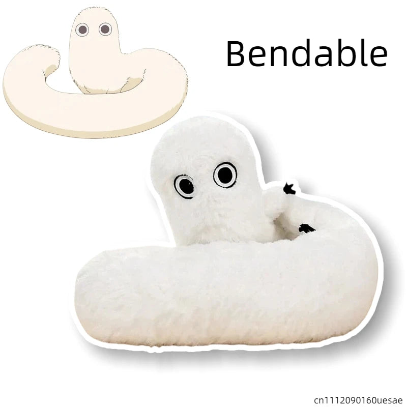 40cm Bendable Fudemushi Pen Bug Plush Doll Witch Hat Atelier Same Style Raising Pen Worms Fans Collect Gifts Home Decor