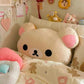 Cute Rilakkuma Plush Warm Hand Pillow Cartoon Bear Soft Stuffed Toy Peluche Cushion Birthday Gift