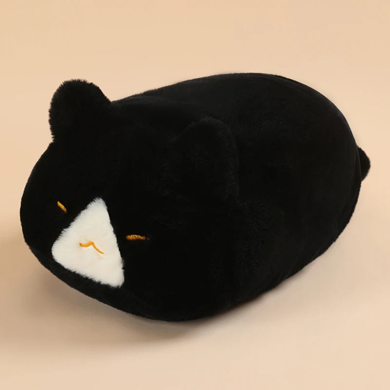 45cm Stuffed Lovely Cat Plush Toys Cute Kitten Pillow Siamese Cat Orange Cat Plush Cushion Room Decorate Birthday Gift