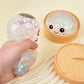 Glitter Dumpling Squishies Toys With Steamer Box Simulated Dough Adult And Child Squeeze Toys For Stress Relief Prank Props
