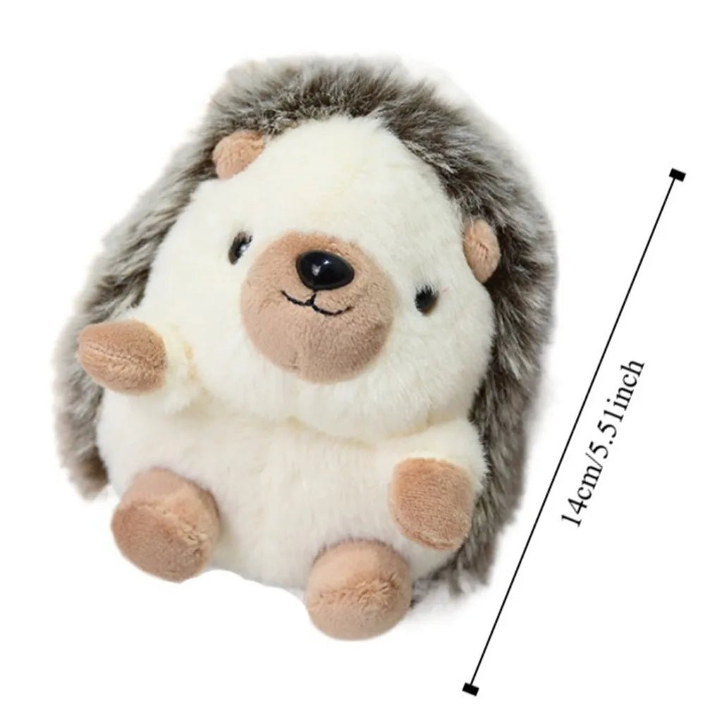 Adorable Little Hedgehog Keychain Mini Hedgehog Little Hedgehog Pendant Soft Stuffed Cute Hedgehog Keyring Hanging Decor