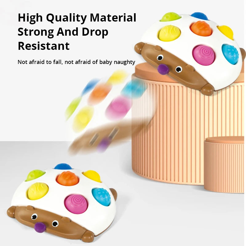 Squeeze Push Pop Toys Kids Finger Press Silicone Fidget Sensory Toys For Baby Adults Decompression Toy
