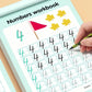 48-Page Children's Dot Matrix Writing Practice Book, Numbers 0-100 Tracing Book, Kindergarten Pen Control Writing Practice Book, Home and School Learning Workbook, Early Education Math