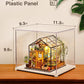 Rolife 3D Puzzle Toy Parts and Accessories - Clear Acrylic Display Box for Hobby Collectible Dust Cover Display Case for Miniature House Stackable Storage Plastic Box