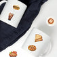 46pcs Burger, Pizza, Coffee American Food Theme Stickers Decorated Notebook Water Bottle Diary Classic Toy Scrapbook DIY Decal