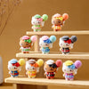 Kwaii Flocking Kitty Mini Figurine Little Kitty Doll Car Office Deskop Decoration Crafts Accessories Small Gifts