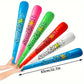 Thickened environmentally friendly PVC inflatable baseball bat. Inflatable toy. Wood grain bat.