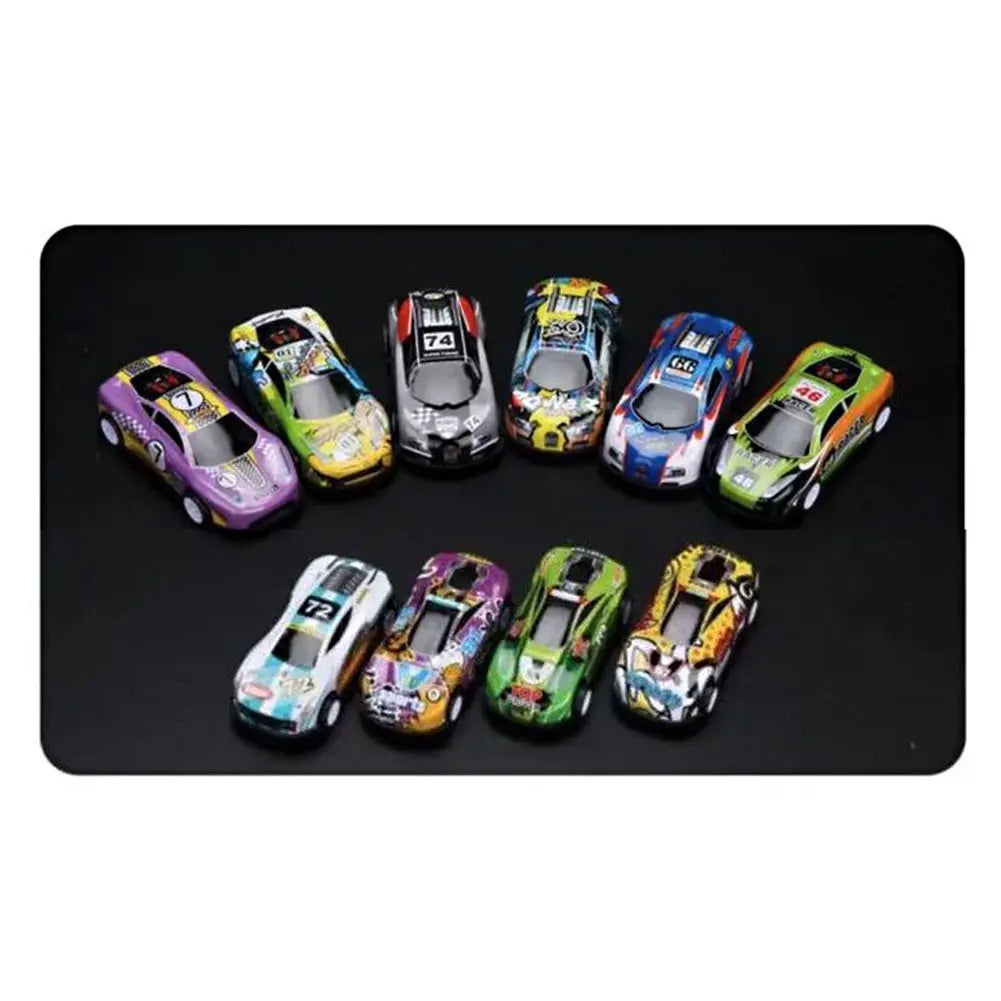 20/30/50Pcs Mini Car Set Inertia Pull Back Cars for Boys Plastic Vehicle Model Collection Toys Birthday New Year Gifts for Kids