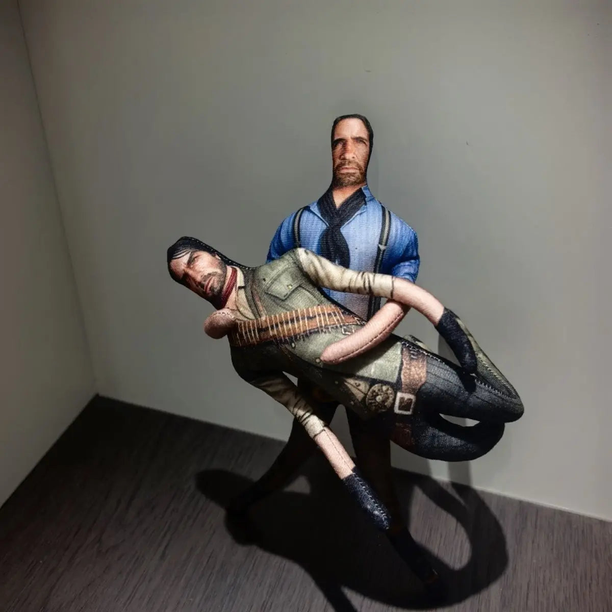 25cm Arthur Morgan & John Marston Poseable Doll, Red Dead Redemption 2 Abstract Collectible Plush Toy Merchandise