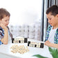 Rummy Cube Game with 4 Racks,Rummy Cube Game Set with Portable Case,amily Classic Board Games Learning Puzzle Games for Teenager