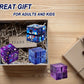 Infinity Magic Cube Starry Sky Square Puzzle Toys Four Corner Maze Toys Children Adult Decompression Relaxing Hand-Held for ADD