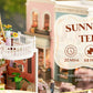 Rolife Super Creator Dollhouse Series Accessroies Sunny Break Terrace 3D Puzzle Roof Accessory for DW Series DIY Miniature House Building Model Kit