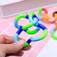 1/3/5Pcs Fun and Educational Twist Music Puzzle Toys for Kids-Vent Deformation Rope Knot Pressure Adult Stress Relief Toys