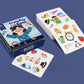 Montessori Toys Bump Card Game Playing Card Game Memory Training Matching Card Game Children Kids Animal Cognitive Education Toy