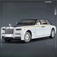 1/24 Rolls Royce Phantom Diecast Toy Cars Model Simulated Pull Back Limousine Zinc Alloy Metal Toy Car for Kids Gifts Collection