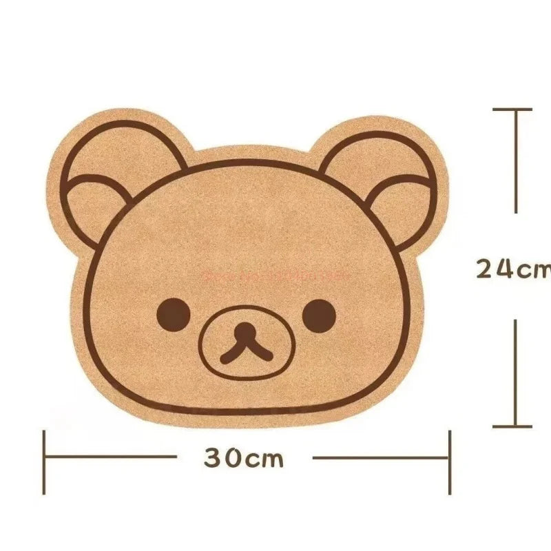 Rilakkuma Felt Board Cartoon Non-slip Bedroom Thickened Bear Wall Sticker Message Board Commemorative Photo Wall Gifts Custom