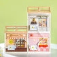 Rolife DIY Miniature Dollhouse Kit with Accessories Model Supply Store Kit with LED to Build Decent Birthday Gift