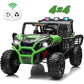 24V XL 2 Seater Ride on Toys Car for Girls, 2WD/4WD Switchable Off-Road UTV W/Long-Endurance Battery Power, 3-Speed Remote Contr