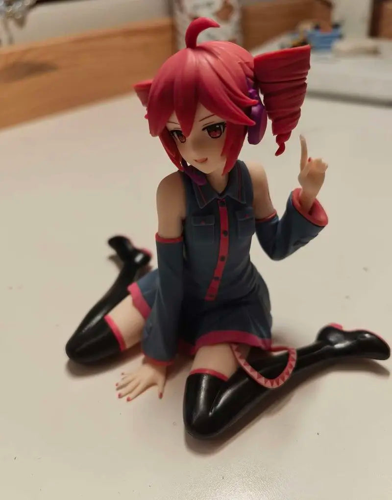 New Product In Stock Anime Heavy Miku Sitting Posture Figurine Model Desktop Decoration Holiday Surprise Gift For Friends