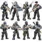 World War Army Military Soldiers Special Forces Model Assemble Building Blocks Bricks Children's Toys Gift