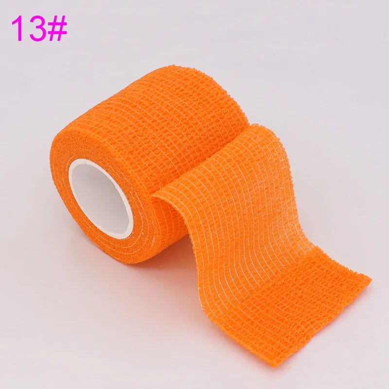 COYOCO Colorful Self Adhesive Elastic Bandage 4.8m Sports Wrap Tape For Knee Support Pads Finger Ankle Palm Pet Tattoo Wrist