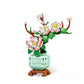 Orchid Building Blocks Flowers Bouquet Bonsai Plant Model Ornament Exquisite DIY Home Decorations Valentines Adult Child's Gifts
